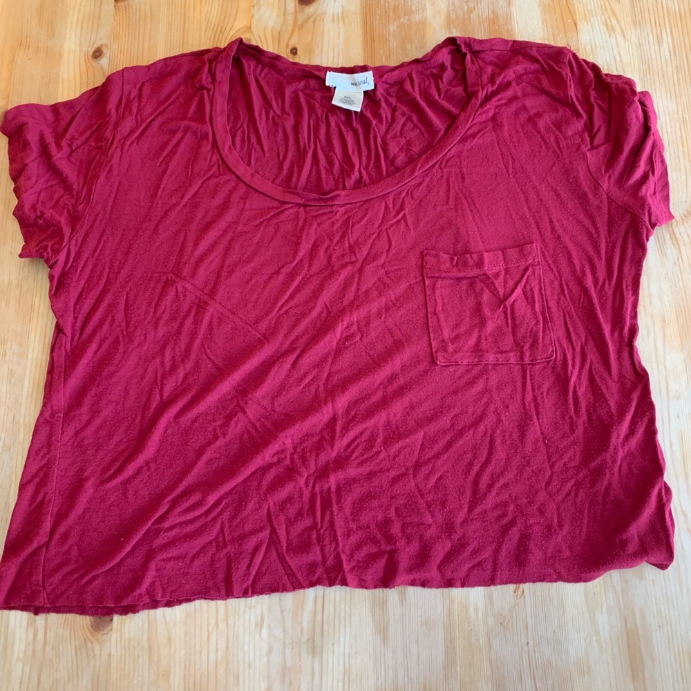 Cropped tee